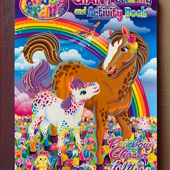 Lisa Frank Coloring Book / Colored pencils bundle - Picture 3 of 4